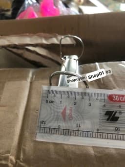 Combo 10c Kẹp còng giữ giấy 2 chữ D - Khoá kẹp còng - Gáy sổ còng - Kẹp giấy bảng quảng cáo, thông báo bầu cử, kế hoạch ... 4