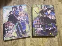 Combo 2q vở novel Anh Hùng Diệt Thần Và Bảy Thệ Ước 2