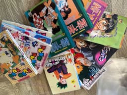 Combo 14q vở tranh cũ " hunterxhunter, kotaro, inuyasha, puku puku " 2