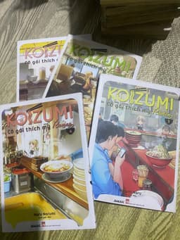 Bộ vở Koizumi Cô gái thích mỳ ramen 4