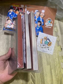 (+pos) Bộ 3q vở Thám Tử Lừng Danh Conan Tập 100 lim+đb+thường - Kèm Bìa Áo + Poster 4
