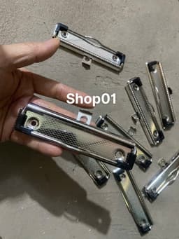 Combo 10c Kẹp giữ giấy - Khoá kẹp trình ký - Kẹp giấy bảng quảng cáo, thông báo, kế hoạch, bầu cử ... 5