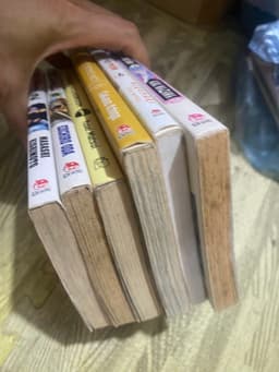 (lô lẻ10) Vở tranh Thị trấn mèo Lớp học ám sát One piece Naruto Tiệm trừ yêu kì ảo 3