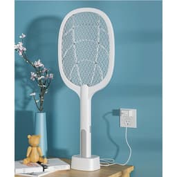 Vợt muỗi thông minh 2 trong 1 kèm đèn bắt muỗi tự động, pin sạc 1200mAh 1