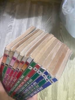 Combo 12q vở jindo đi nhô + sôi động cầu trường 2