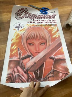vở Claymore 1 kèm pos 2