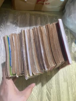 (lô lẻ 15) Combo 27q vở 199x Jindo, siêu nhân pacman, cao thủ bi da, tam mao, .... 2