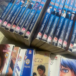 Combo vở Kuroko tuyển thủ vô hình 1,2,3... 5