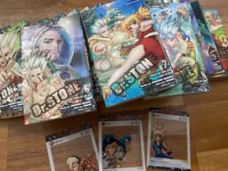 Bộ vở  Dr Stone tiến sĩ đá kèm phụ kiện 3