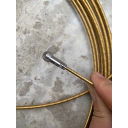 Dây mồi luồn cáp điện lò xo vàng 4mm, ống gen điện, chiều dài từ 5M đến 15M. 7