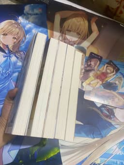 (+3pos) Bộ 6q vở Thiên sứ nhà bên 1-6 thường +  limited kèm post phụ kiện 6