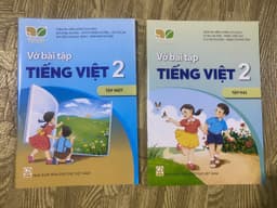 Vở toán tập viết tiếng việt lớp 2 kết nối tri thức với cuộc sống 6