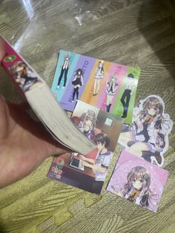 Vở novel Cô Nàng Otaku Nhà Tôi tập 1 kèm phụ kiện 5