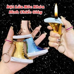 [HCM] Bật Lửa Gas Móc Khóa Đa Năng Hình Chiếc Giày Dép Các Loại Đẹp Độc Lạ (Chọn Mẫu) 8