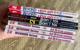 Combo 7q vở Bộ tứ kim cương + Beyond hoa bất tử + Bạn và tôi 1