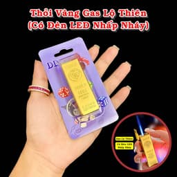 HCM Bật Lửa Xài Gas Hình Thỏi Vàng Các Loại, Sưu Tầm Độc Lạ 8