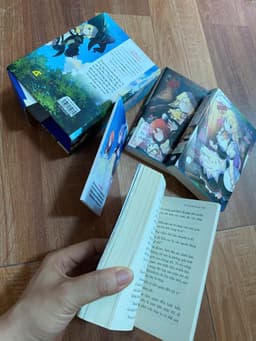 (box novel) Box Boxset số 1  Novel Diệt slime suốt 300 năm tôi level max lúc nào chẳng hay T1-3 kèm phụ kiện 4