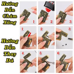 HCM Bật Lửa Dupont Lùn Xài Gas Hình Khắc Nổi Các Kiểu (Chọn Mẫu) 8