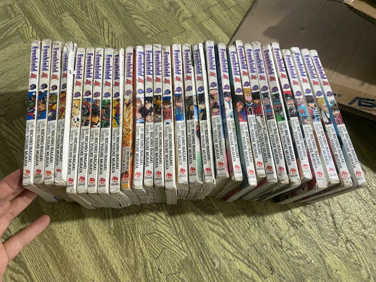 Combo 29q vở   eyeshield 21 eyeshield21