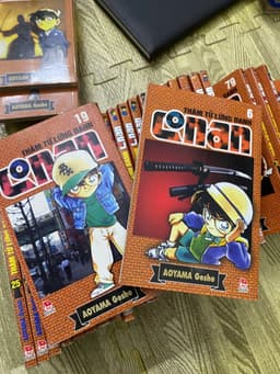 (+post) Bộ tr.tranh cũ Conan Thám Tử Lừng Danh Conan kèm post 7