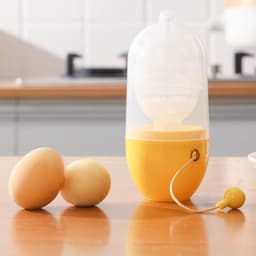 Máy Khuấy Trứng Tay, Kết Hợp Lòng Đỏ & Trắng Mà Không Vỡ Vỏ 6