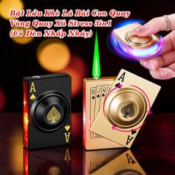 HCM Bật Lửa Gas Đa Năng Hình Lá Bài Các Kiểu (Chọn Mẫu) 1