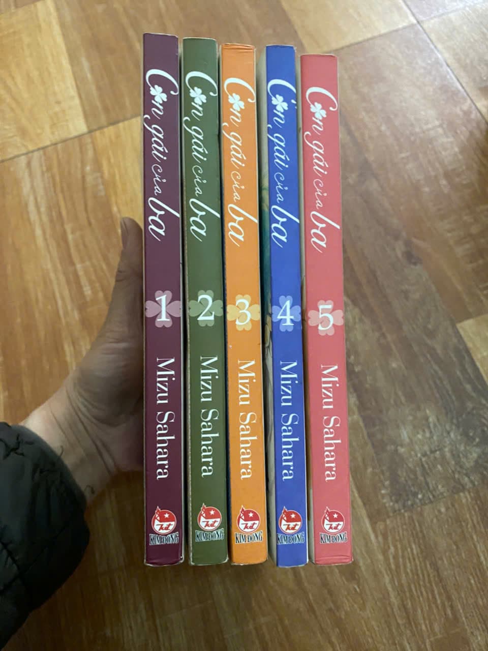 Full bộ 5q vở Con gái của ba T1-5