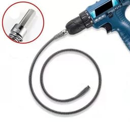 Dây liên dài 5m - 10m với đầu lò xo thông tắc và đầu gắn máy khoan tay quay 8