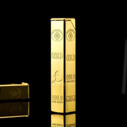 HCM Bật Lửa Xài Gas Hình Thỏi Vàng Khối Dài 9999 3