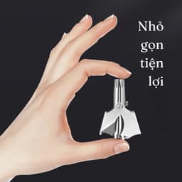Dụng cụ tỉa lông mũi cầm tay an toàn, không đau, bằng thép không gỉ, vệ sinh hiệu quả cho người dùng 5