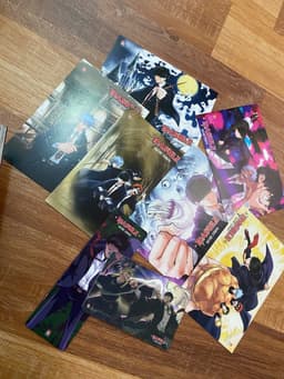 (in đầu+post) Combo 9q vở Mashle bản in đầu đủ quà+poster 6