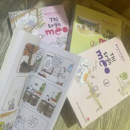Bộ 6q vở Thị trấn mèo T1-6 6