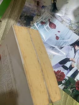 (in đầu) Full bộ 2q vở no.vel Hoa tư dẫn tập 1+2 bản in đầu kèm phụ kiện 5