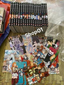 Combo vở Black Clover BlackClover kèm phụ kiện 1
