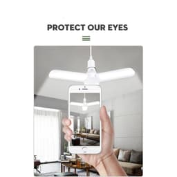 Đèn LED  4 cánh siêu sáng 28W, điều chỉnh góc chiếu linh hoạt, hoàn hảo cho mọi không gian sống. 6