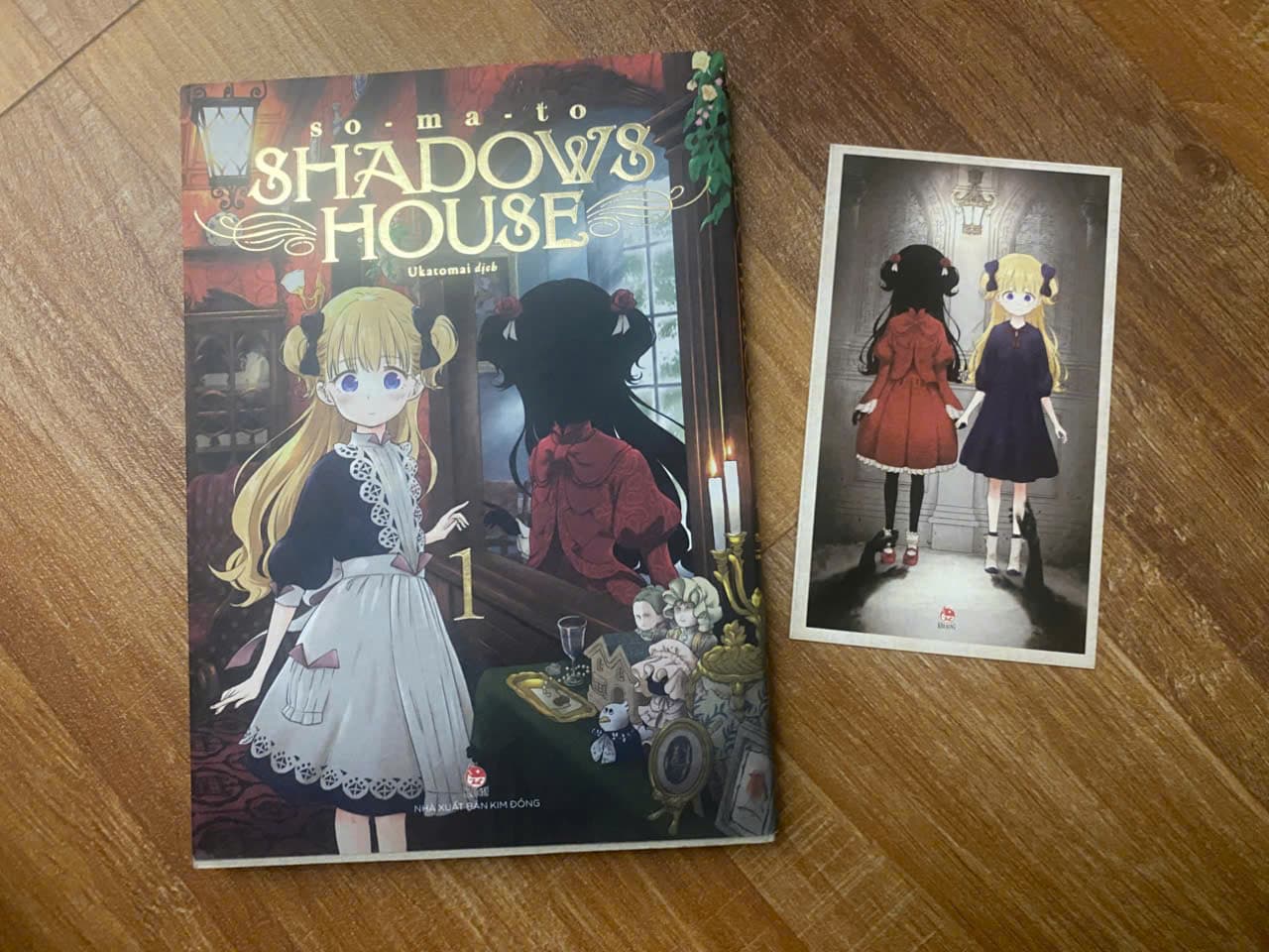 (+poster) vở Shadows House Shadowshouse 1 kèm phụ kiện+ poster