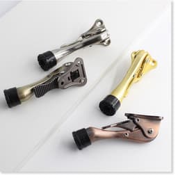 Cửa chặn cửa bằng kim loại với chân đế cao su 6