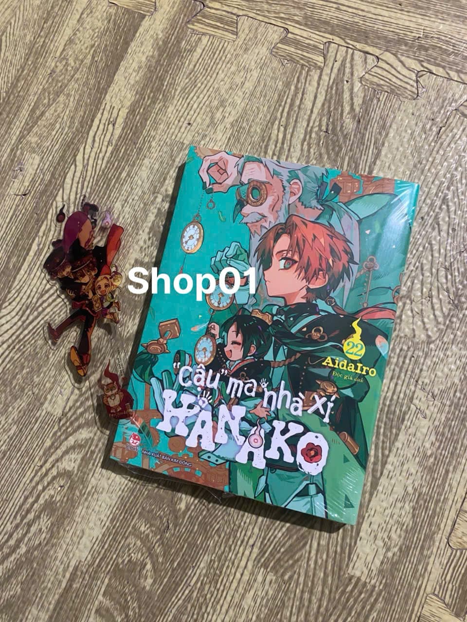 Vở hanako cậu ma nhà xí ngoại tr Tập 22 và phụ kiện