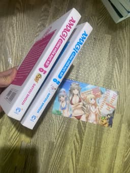 Bộ 2q vở Novel AMAGI Công Viên Rực Rỡ tập 1,2 kèm phụ kiện 2