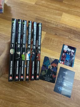 (+poster) Bộ 6q vở World trigger Worldtrigger T1-6 +poster kèm phụ kiện 1