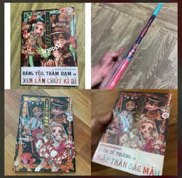 Vở tranh Artbook hanako cậu ma nhà xí - Tuyển tập tranh hanako Aidalro 1,2 1