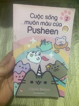 Vở tranh Tớ Là Mèo Pusheen Tập 2 1