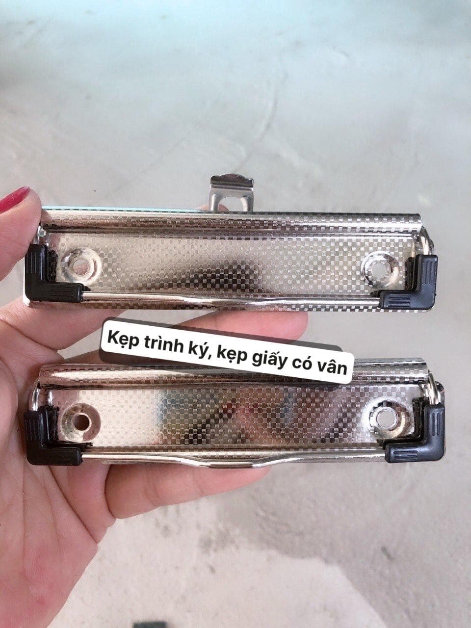 Combo 10c Kẹp giữ giấy - Khoá kẹp trình ký - Kẹp giấy bảng quảng cáo, thông báo, kế hoạch, bầu cử ...