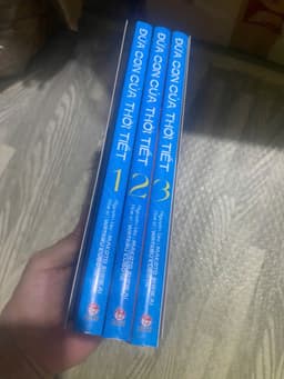 Vở Box boxset bộ 3q Đứa con của thời tiết 1-3 5