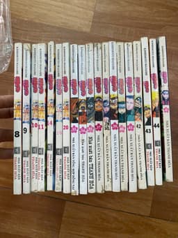 Combo vở Naruto bản đọc xuôi 1