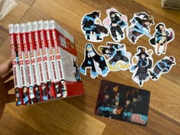 Bộ vở Fire Force Fireforce tập kèm phụ kiện 1