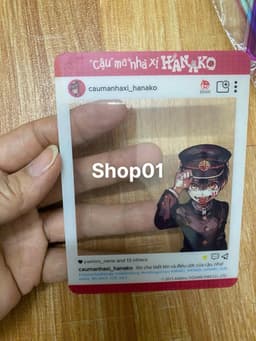 Lẻ phụ kiện goods Hanako cậu ma nhà xí hanako 4