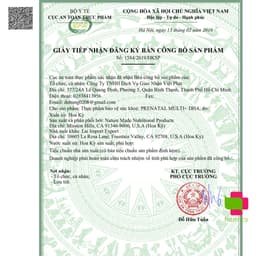 Vitamin tổng hợp bầu Nature Made Prenatal Multi + DHA Mỹ (150v) bổ sung dinh dưỡng DHA cho mẹ bầu và sau sinh 8