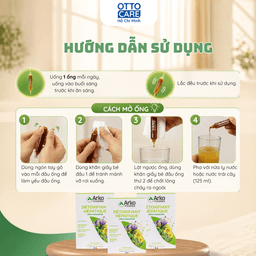 Thực phẩm bảo vệ sức khỏe ARKOFLUIDES DETOXIFIANT HEPATIQUE (Hộp 20 ống) 4