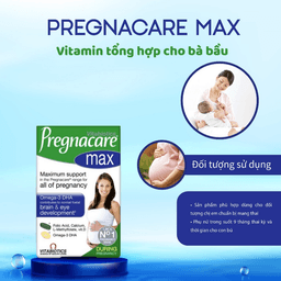 Viên bổ sung vitamin và khoáng chất cho phụ nữ mang thai Pregnacare Max Vitabiotics (84 viên) 5